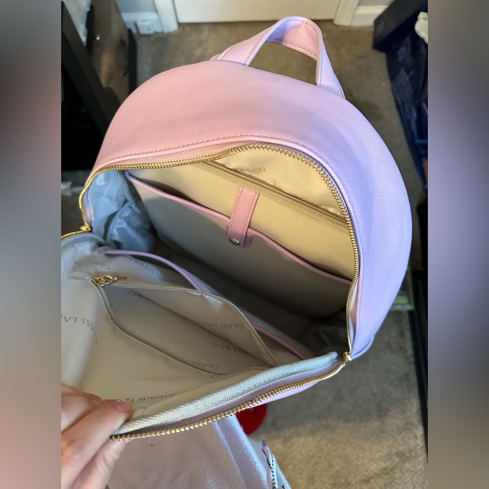Glass Ladder & Co. Lavender Malala Backpack - Picture 2 of 15